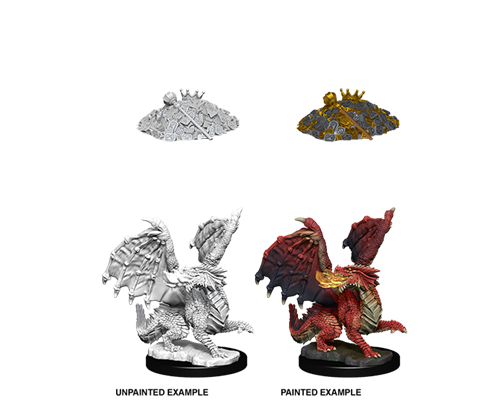 D&D Nolzur's Marvelous Miniatures - Red Dragon Wyrmling