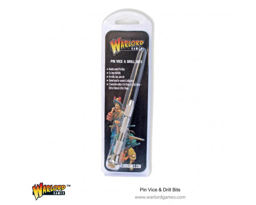 Warlord Pin Vice and Drill Bits