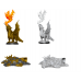 D&D Nolzur’s Marvelous Miniatures: Gold Dragon Wyrmling & Small Treasure Pile