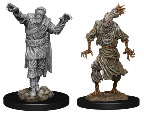 D&D Nolzur's Marvelous Miniatures: Scarecrow & Stone Cursed