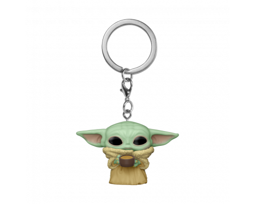 Funko POP! POP Keychain: The Mandalorian - The Child w/Cup