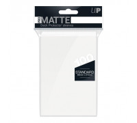 UP - Standard Deck Protector - PRO-Matte White (100 Sleeves)