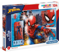 Clementoni Puzzle 104 Super kolor Spiderman