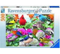 Ravensburger Puzzle 500 Ogrodowe ptaki