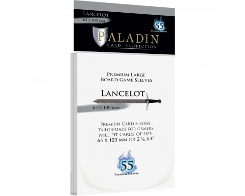 Paladin Sleeves - Lancelot Premium Large 65x100 (55 Sleeves)