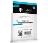 Paladin Sleeves - Trevor Premium Medium+ Square 76x76mm (55 Sleeves)