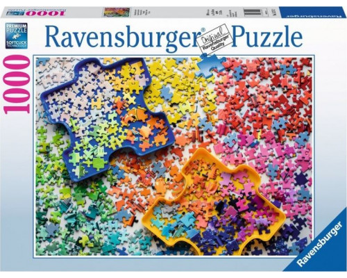 Ravensburger Puzzle 1000 elementów Kolorowe puzzle