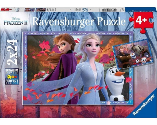 Ravensburger Puzzle 2x24 Frozen 2