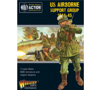 Bolt Action - US Airborne Support group (1944-45) (HQ, Mortar & MMG) - EN