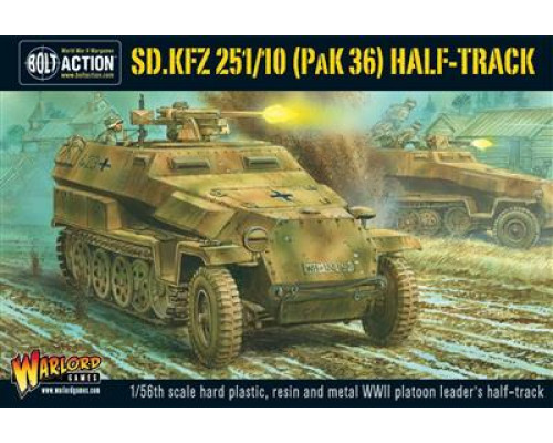 Bolt Action - Sd.Kfz 251/10 Pak 36 Half-Track - EN