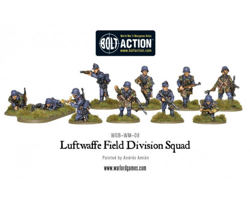 Bolt Action - Luftwaffe Field Division Squad - EN