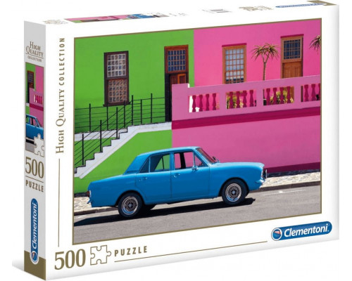 Clementoni Puzzle 500 elementów HQ The Blue Car