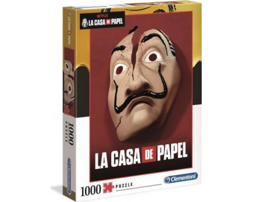 Clementoni Puzzle 1000 elementów La casa de papel - Dom z papieru
