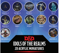 D&D Idols of the Realms: Boneyard - 2D Set 1