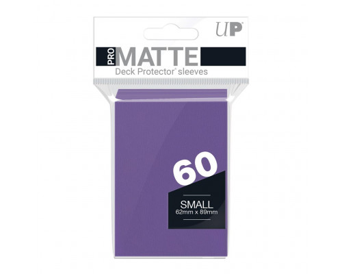 UP - Small Sleeves - Pro-Matte - Purple (60 Sleeves)