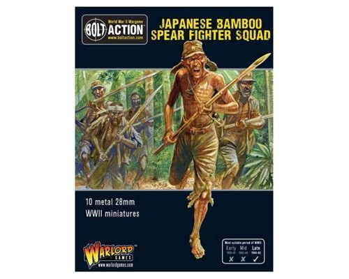 Bolt Action - Japanese Bamboo Spear Fighter squad - EN