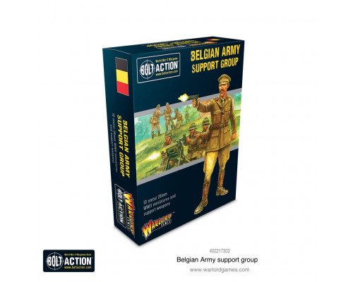 Bolt Action - Belgian Army Support Group - EN