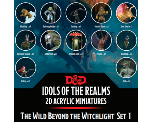 D&D Idols of the Realms: The Wild Beyond the Witchlight - 2D Set 1
