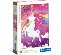 Clementoni Puzzle 500 Hq Fantastic Animals Unicorn