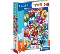 Clementoni Puzzle 24 Maxi podłogowe Pixar Party 24215