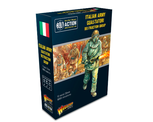 Bolt Action - Italian Army Guastatori Destruction Group - EN