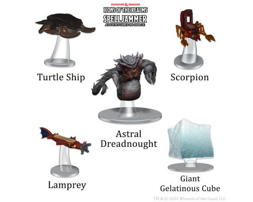 D&D Icons of the Realms: Ship Scale - Attacks from Deep Space