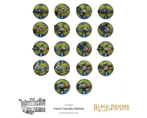 Black Powder Epic Battles - Napoleonic French Casualty Markers