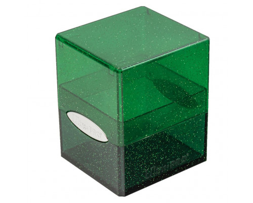 UP - Satin Cube - Glitter Green