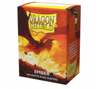 Dragon Shield Dual Matte Sleeves - Ember 'Alaric, Revolution Kindler' (100 Sleeves)