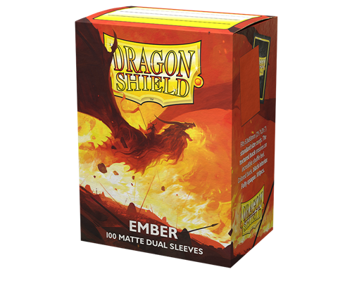 Dragon Shield Dual Matte Sleeves - Ember 'Alaric, Revolution Kindler' (100 Sleeves)