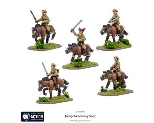 Bolt Action - Mongolian Cavalry Troop - EN