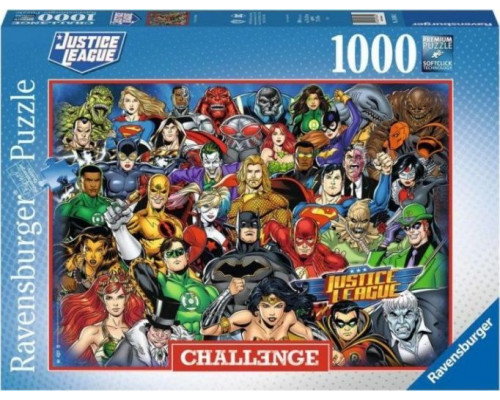 Ravensburger Puzzle 1000 Challenge. DC Comics