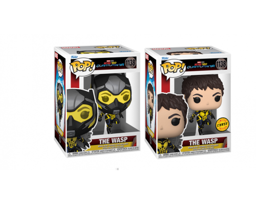 Funko POP! Vinyl: Quantumania - The Wasp w/Chase Assortment (5+1 chase figure)