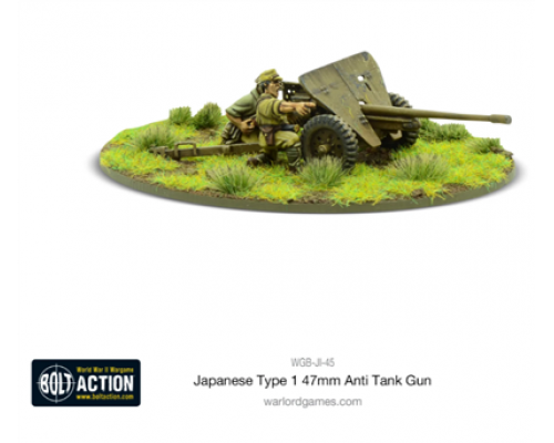 Bolt Action - Japanese Type 1 47mm Anti Tank Gun - EN