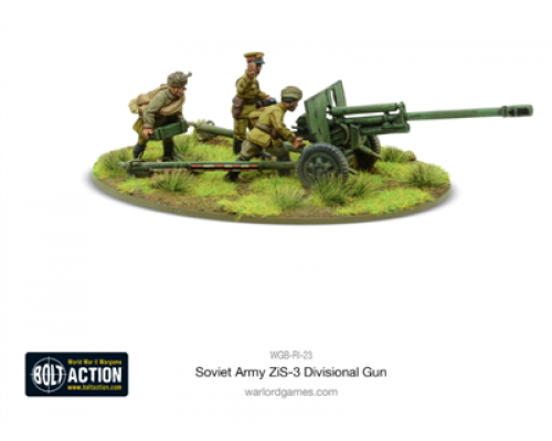 Bolt Action - Soviet ZIS-3 76mm Divisional Gun - EN