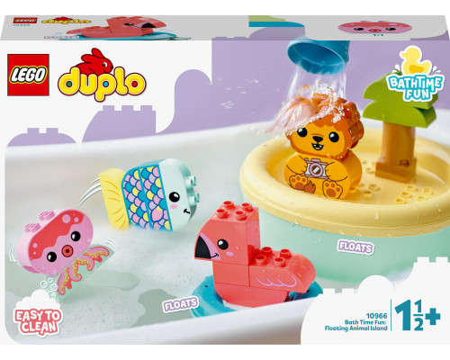 LEGO DUPLO® Bath Time Fun: Floating Animal Island (10966)