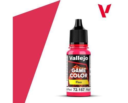 Vallejo - Game Color / Fluo - Fluorescent Red