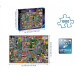 Ravensburger Puzzle 2D 1000 elementów Niesamowity alfabet E