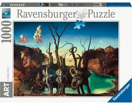 Ravensburger Puzzle 2D 1000 elementów Dali