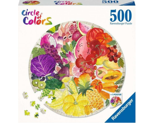 Ravensburger Puzzle 500 Owoce i warzywa