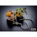 Chessex Hook Earrings Festive Circus Mini-Poly d20 Pair
