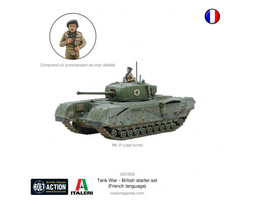 Bolt Action - Tank War: British Starter Set - FR