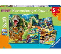 Ravensburger Puzzle dla dzieci 3x49 Scooby Doo