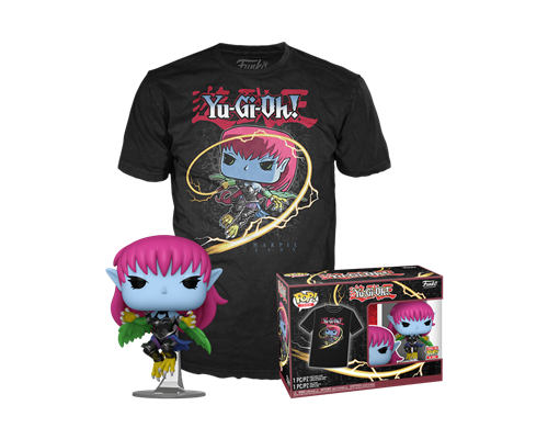 Funko POP! POP&Tee: YuGiOh - Harpie Lady (Black)