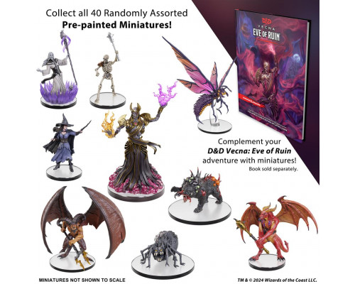 D&D Icons of the Realms: Vecna: Eve of Ruin - 8 ct. Booster Brick (Set 32) - EN