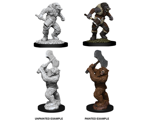 D&D Nolzur’s Marvelous Miniatures: Wereboar & Werebear