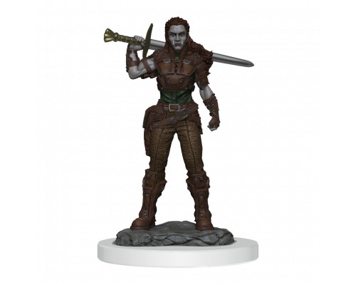 D&D Nolzur's Marvelous Miniatures: Orc Fighter Female  - EN