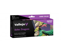 Vallejo - Game Color Aztec Dragons 8 colors set 18 ml