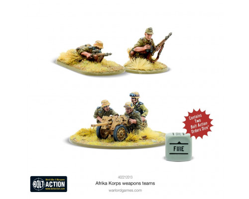 Bolt Action - Afrika Korps Weapons Teams