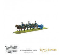 Black Powder - Epic Battles Waterloo - Prussian Foot Artillery Limber